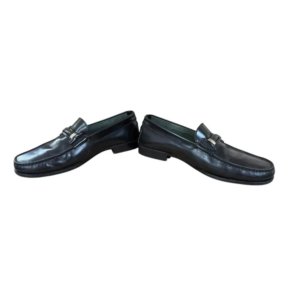 Tod’s Black Leather Bit Loafers Size 6.5 | Classic Italian Slip-On Shoes